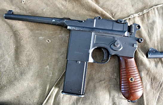 У безработного москвича нашли раритетный пистолет Mauser начала XX века