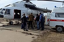 Раненого в ДТП пациента доставили в больницу Саратова вертолетом