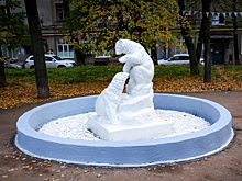 В Ижевске откроют отреставрированную скульптуру «Белые мишки»