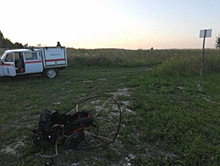 Параплан совершил жесткую посадку в Калужской области