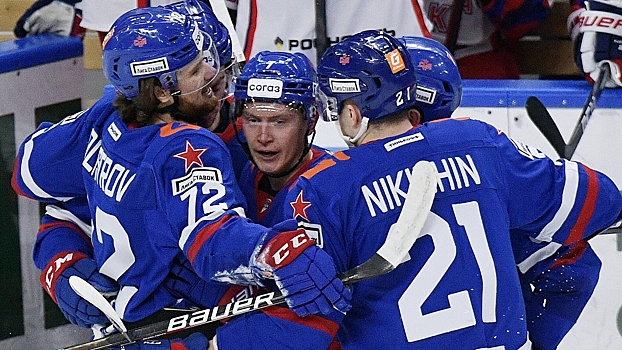 СКА продлил победную серию в КХЛ до семи матчей
