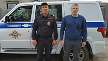 В Вологодской области полицейский наряд оказал помощь в тушении пожара и спасении имущества