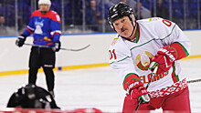 Хоккеисты устроили драку на глазах у Лукашенко