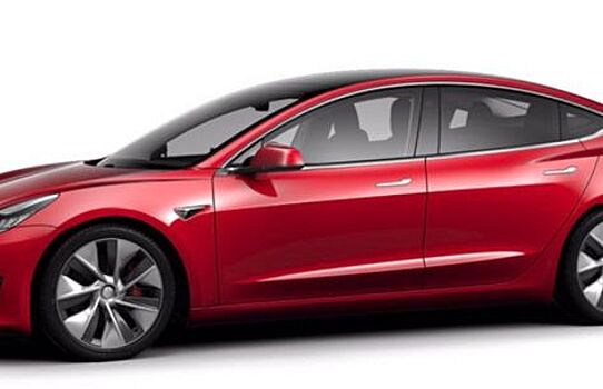 Китайская Tesla Model 3 получила другие колёса
