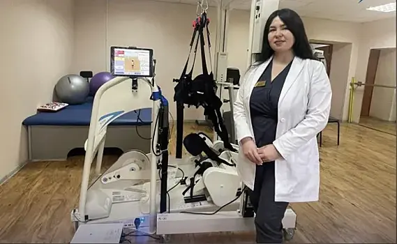 В сосудистый центр больницы Середавина в Самаре привезли новый аппарат для реабилитации пациентов