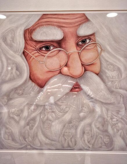 Добрый Санта Клаус забирает души детей и так отращивает бороду? Кстати, действительно, почему он приходит лишь по ночам....