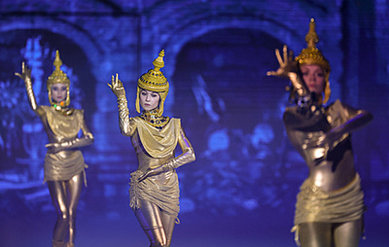 Сто тонн льда уйдут на подготовку площадки для шоу Навки в индийском Ахмадабаде