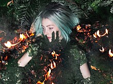 Елена Шейдлина показала фотопроект, посвященный лесным пожарам в Сибири