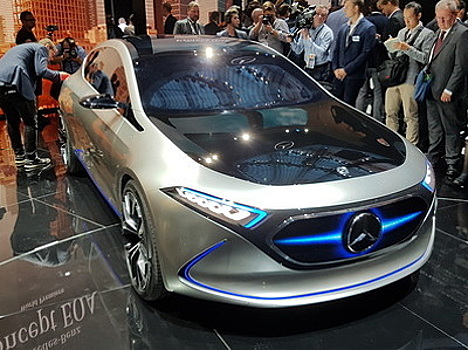 Mercedes-Benz подготовил компактный электромобиль Concept EQA