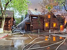«Искра попала в трубу»: названа причина пожара в банном комплексе в «Лосином острове»