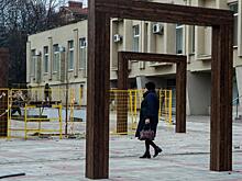 Площадь перед  ТЦ «Куряночка» готова более чем на 80%