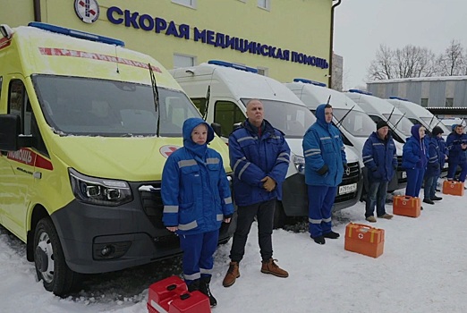 Калужская область пополнила автопарк скорой помощи
