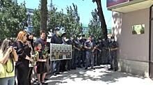 Руководство МВД Дагестана возложило цветы в память о Герое России Магомеде Нурбагандове