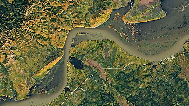 Уровень реки Амур превысил критическую отметку в 7 метров