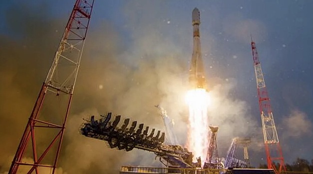 С космодрома Плесецк запустили ракету «Союз-2.1б»