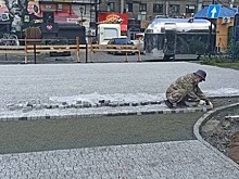 В Новосибирске назвали сроки окончания реконструкции Первомайского сквера