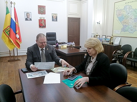 Мельниченко обсудил с Павлуткиной социально-экономическое развитие Башмаковского района