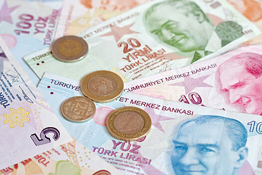 Турецкая лира обесценилась до 13,89 за один доллар