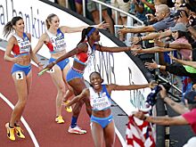 Сборная США взяла золото в эстафете 4×100 м среди женщин на ЧМ-2022