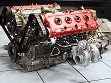Продается уникальный экспериментальный турбомотор Ferrari из восьмидесятых