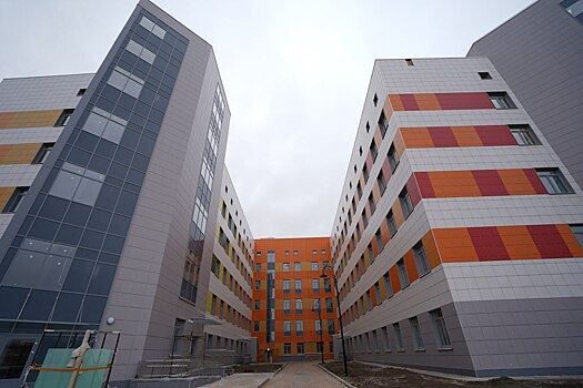 Готовность областной детской больницы в Оренбурге составляет 98%