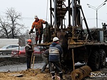 Между потоками: в Балашихе обустраивают эстакады М-7 — фоторепортаж