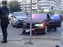 Два водителя не поделили дорогу на улице Ивана Сусанина в Костроме