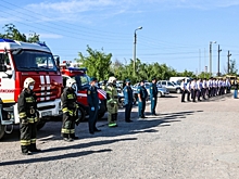 Волжские спасатели побывали в гостях у полицейских
