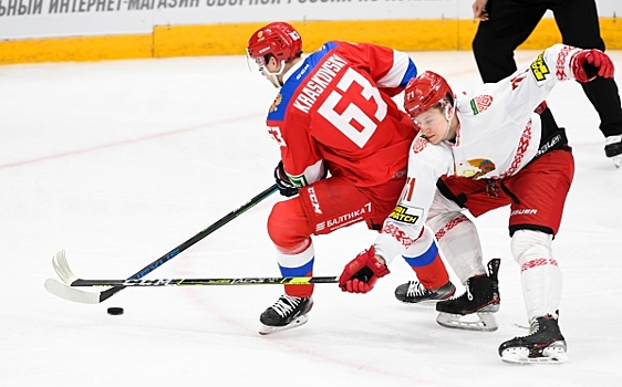 Сборная России по хоккею снова обыграла белорусов