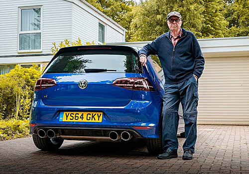 Британский пенсионер «прокачал» свой VW Golf до 600 сил