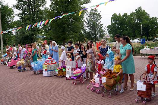 Парад колясок прошел на Кубани