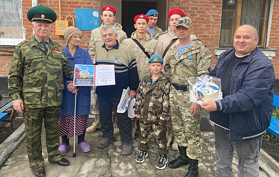 В ноябре жителю станицы Выселки Николаю Ивановичу Кучинскому исполнилось 90 лет