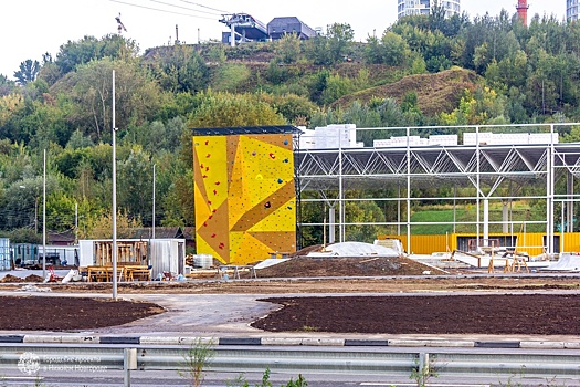 Скалодром на Гребном канале оценили специалисты «Городских проектов»