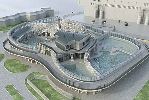 Завершается строительство павильона «Ластоногие» в Московском зоопарке
