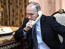 Путин проведет телефонный разговор с Трампом