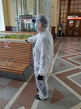 Вокзал Волгограда комплексно дезинфицировали