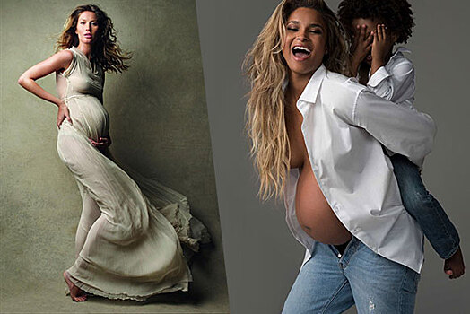 Беременные и счастливые: 15 самых красивых фото звезд в положении