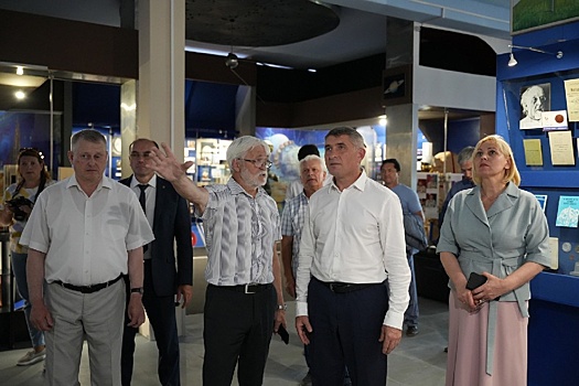 Глава Чувашии Олег Николаев оценил ход реконструкции музея космонавтики в Шоршелах