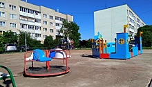 Специалисты приступили к благоустройству детской площадки в поселении Щаповское