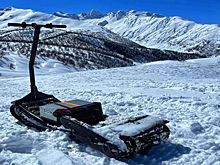 Первый в мире серийный электросноуборд представили в России