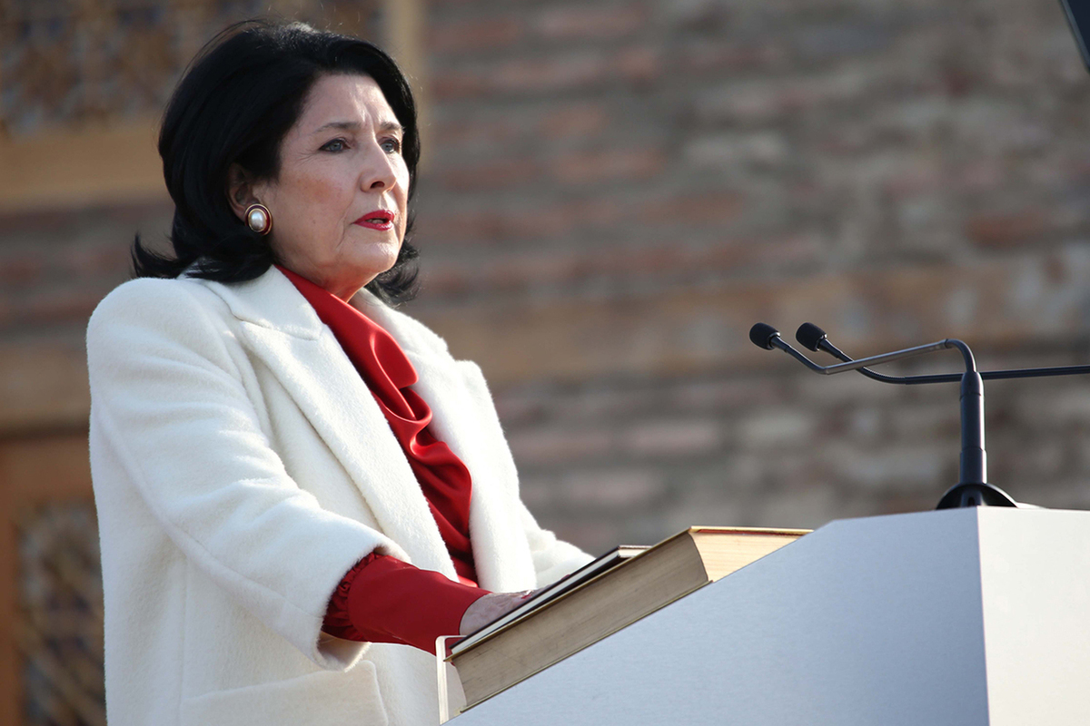 Президент Грузии назвала правящую партию «Грузинская мечта» «русской мечтой»