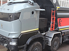 Красногорские «Камаз» и «Бецема» представили беспилотный самосвал