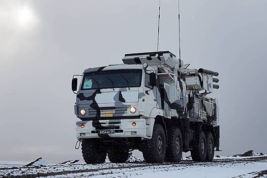 Минобороны показало российский «Панцирь» с «Гвоздями»