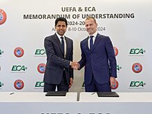 УЕФА и Ассоциация европейских клубов продлили сотрудничество до 2033 года. Глава ECA – президент «ПСЖ» Аль-Хелайфи