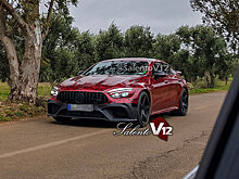 Конкурента «Панамеры» от Mercedes-AMG сфотографировали с минимальным камуфляжем