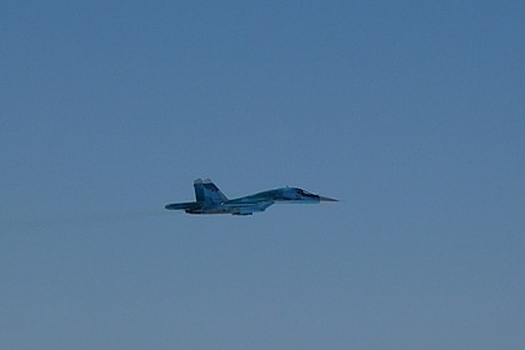 Япония показала сопровождение Су-34
