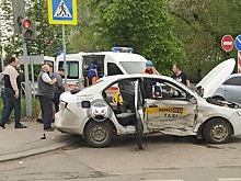 В Пензе четверо человек пострадали в ДТП на Гагарина