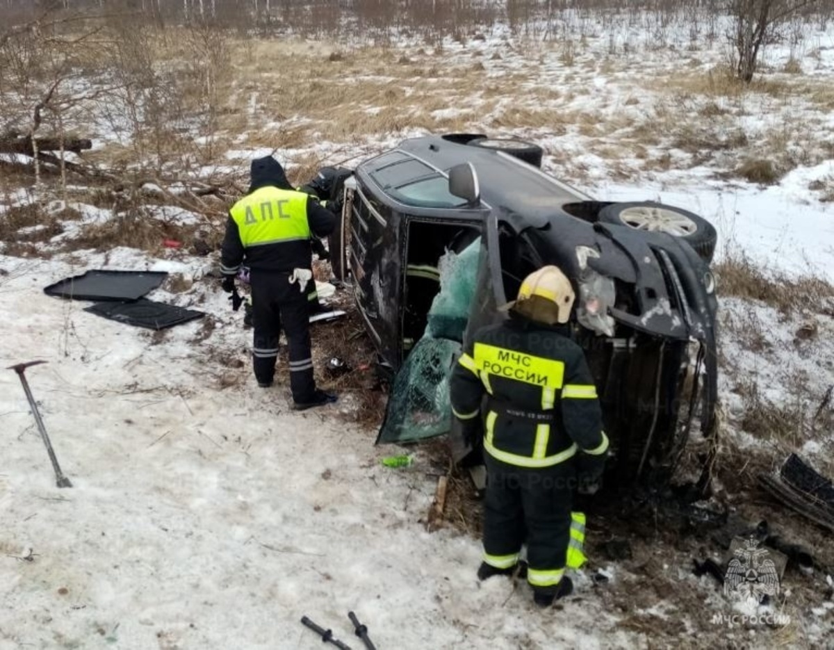 Один человек пострадал в аварии в Калужской области