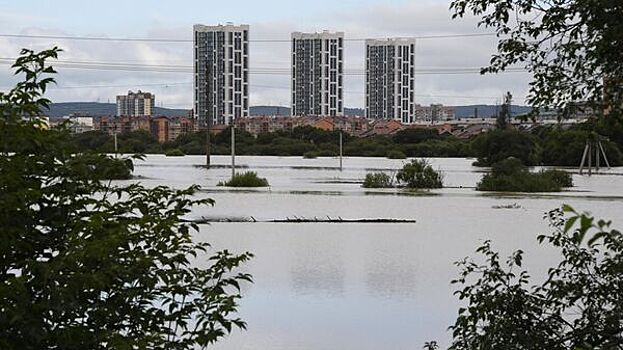 Началась эвакуация жителей затопленного района Уссурийска