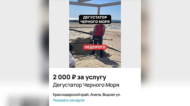 Владельцы гостиниц в Анапе зазывают к себе дегустаторов Черного моря